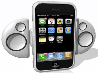 Illustration for article titled LiveSpeakR Makes Your iPhone a Boom Box